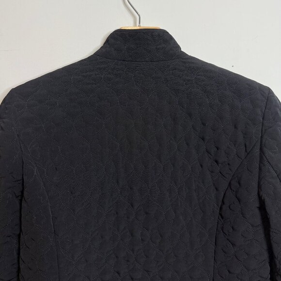 🖤 ESPRIT Quilted Lightweight Women's Black Jacket Zip-Up | SIZE Medium - Picture 5 of 7